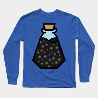 DIY Single Black Potion or Poison for Tabletop Board Games (Style 4) Long Sleeve T-Shirt